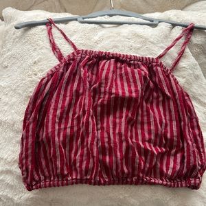 american eagle cropped tank